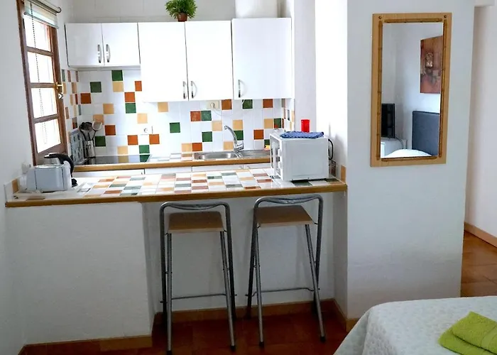 Garden City Costa Adeje Studio Sunny Balcony Heated Pool Near Beach Playa de las Americas (Tenerife)