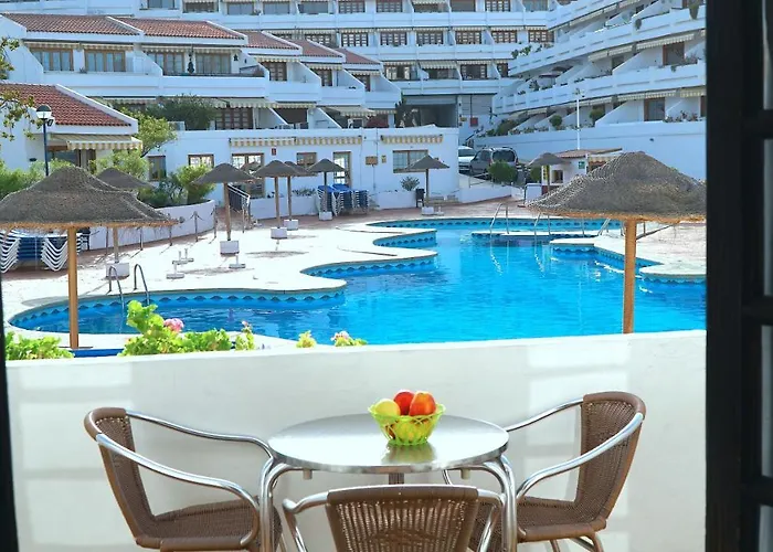 Garden City Costa Adeje Sunny Studio Balcony Heated Pool Close To Beach 플라야데라스아메리카스