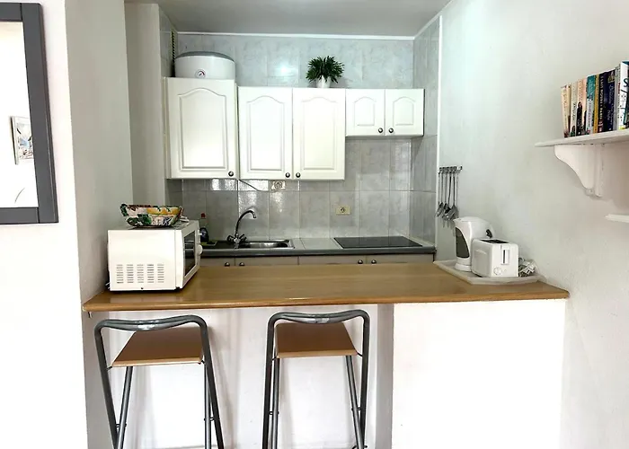 Garden City Costa Adeje Sunny Studio Balcony Heated Pool Close To Beach Apartment Playa de las Americas (Tenerife)