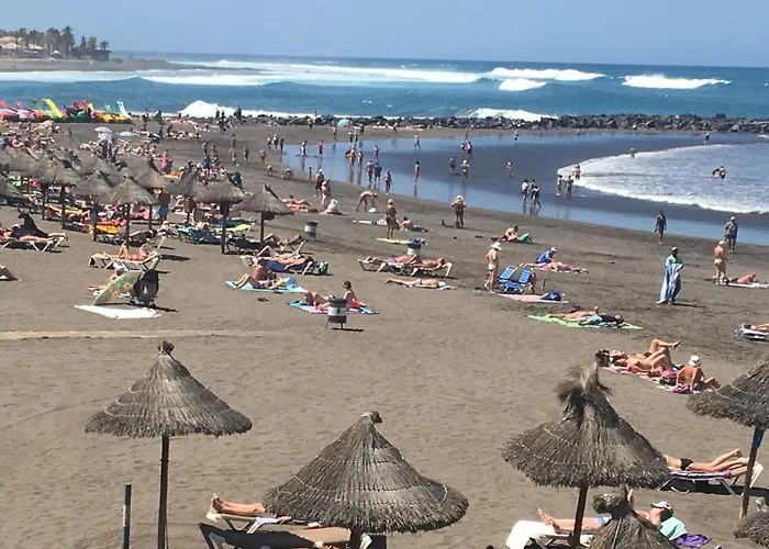 Garden City Costa Adeje Sunny Studio Balcony Heated Pool Close To Beach Appartement *