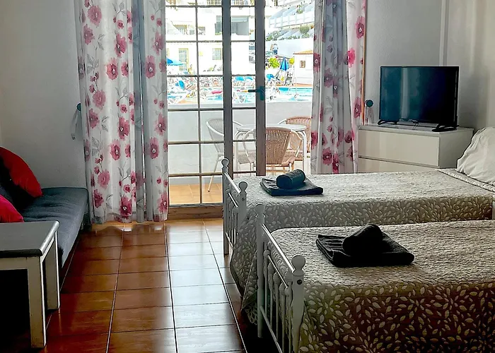 Apartmán Garden Heated Pool, Near Beach, Costa Adeje Playa de las Americas (Tenerife)